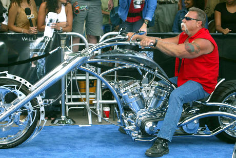 Paul Teutul Senior Robot Motorcycle Editorial Stock Photo - Stock Image