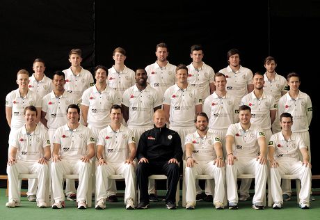 LV County Championship 2015 Division Two Derbyshire CCC Photocall - 31 Mar 2015