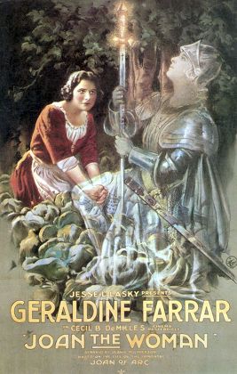 Geraldine Farrar Joan Woman Directed By Editorial Stock Photo - Stock