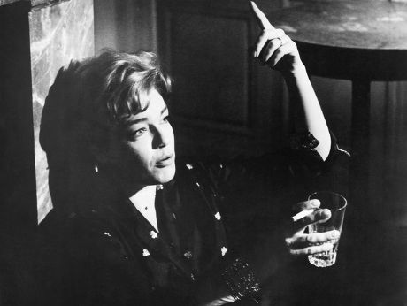 Simone Signoret Onset Film Naked Autumn Editorial Stock Photo - Stock