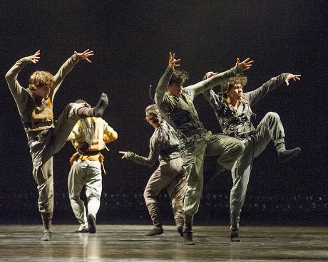 'Untouchable' Dance choreographed by Hofesh Shechter performed by the Royal Ballet at the Royal Opera House, London, Britain - 26 Mar 2015