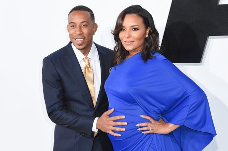 Chris Ludacris Bridges Wife Eudoxie Mbouguiengue Editorial Stock Photo ...