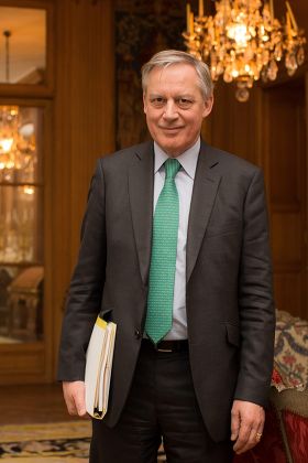 Governor of the Banque de France presents the 2014  annual report, Paris, France  - 24 Mar 2015
