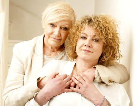 Actress Emily Lloyd With Her Mother Sheila Hughes.