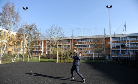 The Z Tour; Tony Flygare Ex Malmo Player And Zlatan Ibrahimovic Boyhood Friend Takes Us Around Where They Grew Up On The Estates Of Malmo. Rosengard Where Zlatan Grew Up And The Zlatan Court Pitch. Credit Image: Kevin Quigley/daily Mail/solo Syndicat
