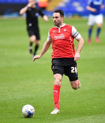 Rotherham United Captain Craig Morgan Action Editorial Stock Photo ...