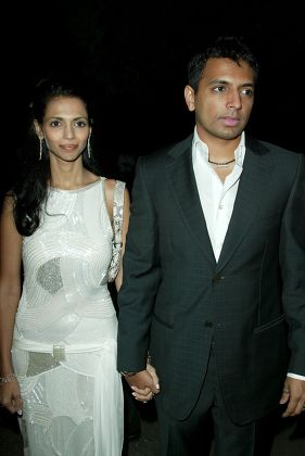 M Night Shyamalan Wife Bhavna Shyamalan Editorial Stock Photo - Stock ...