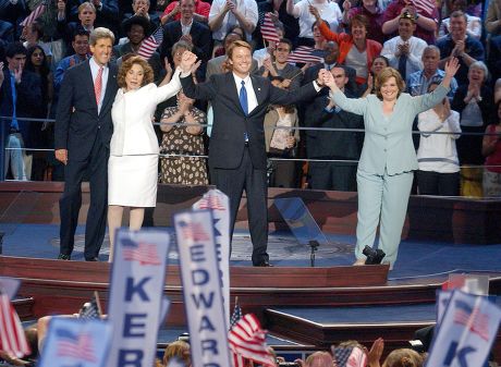 John F Kerry Wife John Edwards Editorial Stock Photo - Stock Image