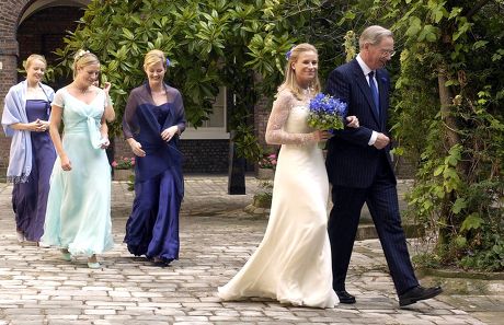 LADY DAVINA WINDSOR WEDDING TO GARY LEWIS, KENSINGTON PALACE, LONDON, BRITAIN - 31 JUL 2004