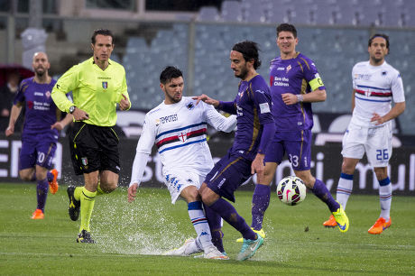 Fiorentina v Sampdoria, Serie A football match, Florence, Italy - 04 Apr 2015