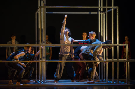 'Frame[d]' performed by the National Youth Dance Company at Sadler's Wells, London, Britain - 10 Apr 2015