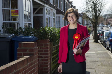General election canvassing for Finchley & Golders Green, London, Britain - 12 Apr 2015