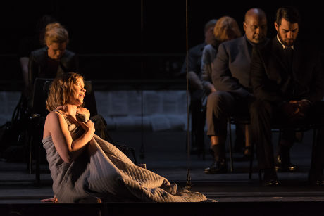 'Between Worlds' opera performed at the Barbican Theatre, London, Britain - 09 Apr 2015