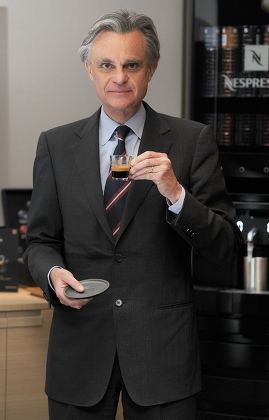 Jean-marc Duvoisin Ceo Of Nespresso At Nespresso Boutique Regents Street London.