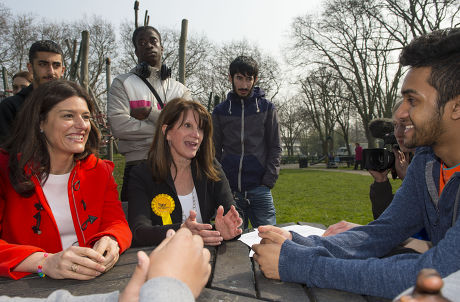 Liberal Democrats general election campaigning, London, Britain - 17 Apr 2015