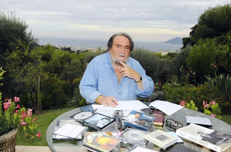 Richard Anthony at home in Cannes, France - 01 Aug 2008