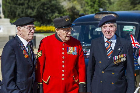 Second World War veterans promote VE day events at Horse Guards Parade ...