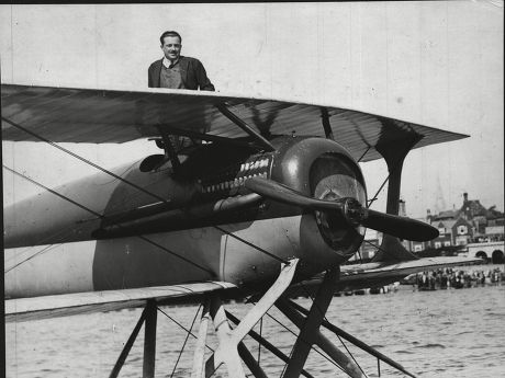 Sadi Lecointe French Airman French Seaplane Editorial Stock Photo ...