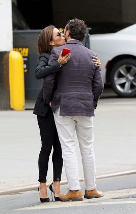 Eva Longoria and Jose Antonio Baston out and about, New York, America - 26 Apr 2015