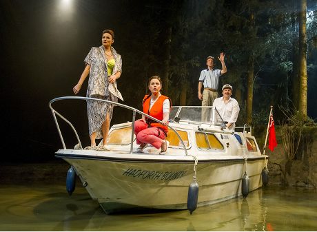 'Way Upstream' Play by Alan Ayckbourn performed at Chichester Festival Theatre, Britain - 27 Apr 2015