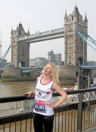 Virgin London Marathon photocall and press conference, Britain - 24 Apr 2015
