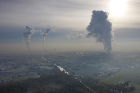 Aerial Photograph Kraftwerk Westfalen Power Station Editorial Stock ...