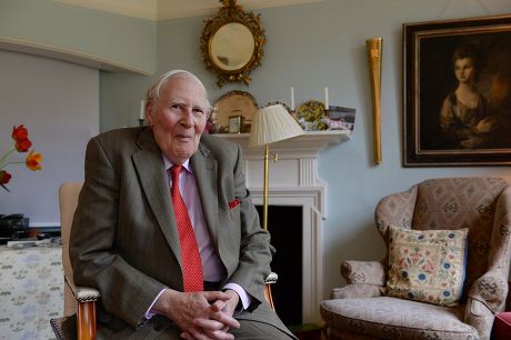 Sir Roger Bannister At His Home In Oxford. Feature.