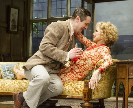 'Hay Fever' Play performed at the Duke of Yorks Theatre, London, UK, 6 May 2015
