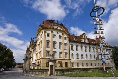 Castle Ellingen Middle Frankonia Bavaria Germany Editorial Stock Photo ...