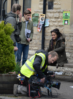 'Apocalypse Slough' film set in Northleach, Gloucestershire, Britain - 08 May 2015