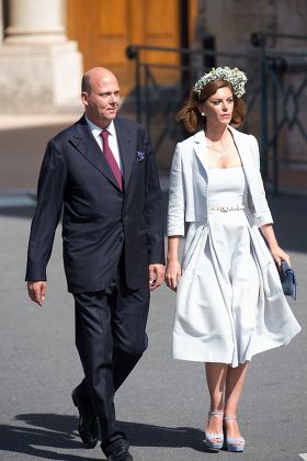 Princess Gabriella and Prince Jacques Royal christening at Cathedral of Monaco - 10 May 2015