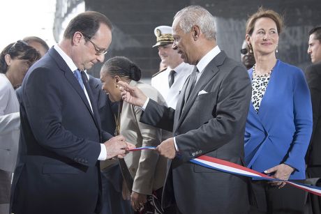 Francois Hollande is on a five-day visit to the Caribbean,  Point-a-Pitre, Guadeloupe - 10 May 2015