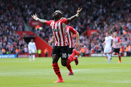 Sadio Mane Southampton Celebrates Scoring Opening Editorial Stock Photo ...