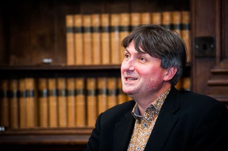 Simon Armitage at the Oxford Union, Oxfordshire, Britain - 18 May 2015