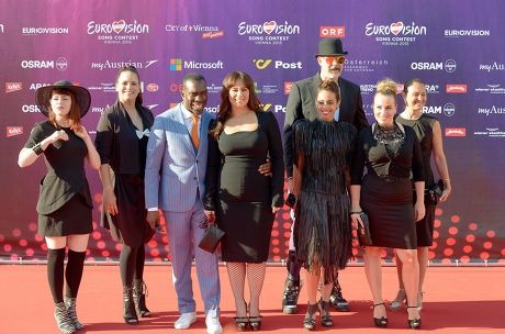Eurovision Song contest press conference and opening ceremony, Vienna, Austria - 17 May 2015
