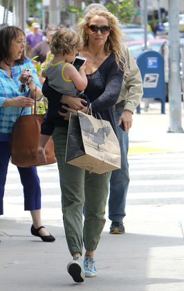 Elizabeth Berkley out and about in Los Angeles, America - 18 May 2015