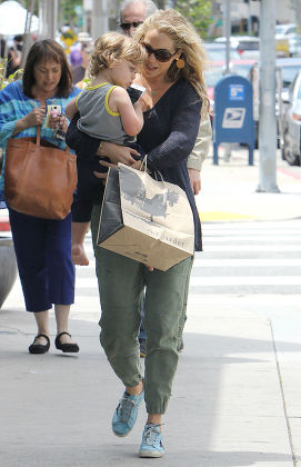 Elizabeth Berkley out and about in Los Angeles, America - 18 May 2015