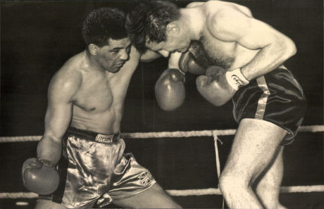 Lightheavyweight Boxing Match Randolph Turpin V Editorial Stock Photo