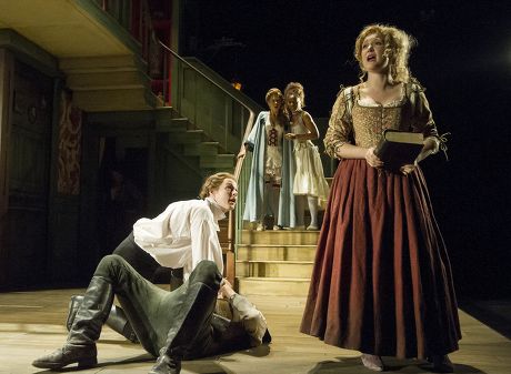 'The Beaux Stratagem' Play performed in the Olivier Theatre at the Royal National Theatre, London, UK, 24 May 2015