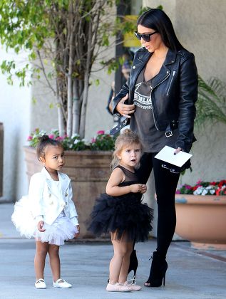 Kim Kardashian West Daughter North West Editorial Stock Photo - Stock