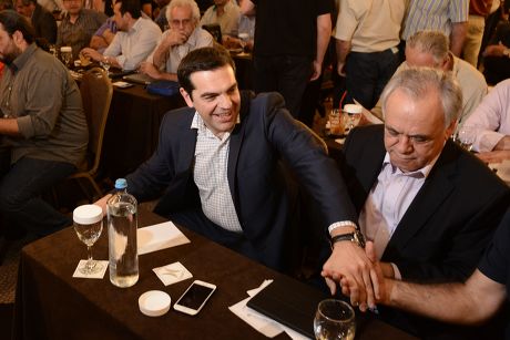 Meeting of the Central Committee of Syriza, Athens, Greece - 23 May 2015