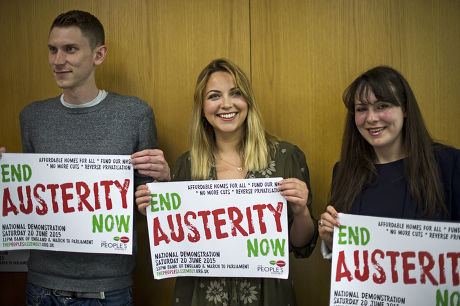 Anti-austerity press conference, Unite Union building, London, Britain - 04 Jun 2015