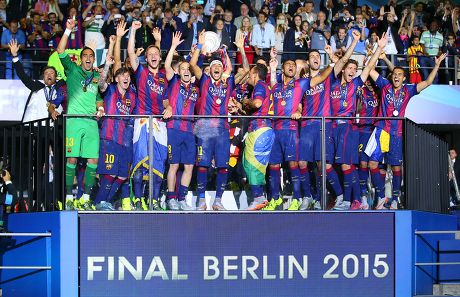 Barcelona 2014-2015 UEFA Champions League Final Berlin jersey