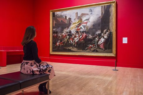 John Singleton Copleys Death Major Peirson Editorial Stock Photo