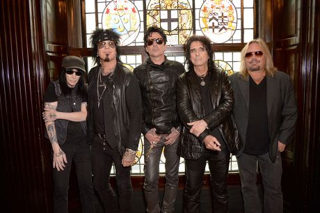 Mick Mars Nikki Sixx Tommy Lee Editorial Stock Photo - Stock Image