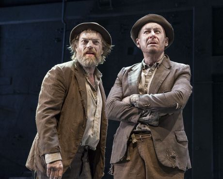 'Waiting for Godot' Play performed by Sydney Theatre Company at the Barbican Theatre, London, UK, 5 Jun 2015