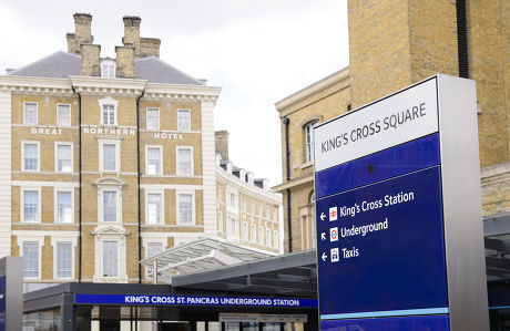 Kings Cross Underground Station Editorial Stock Photo - Stock Image