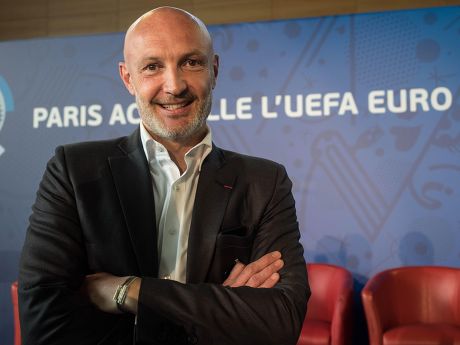 UEFA Euro 2016 European football championships press conference, Paris, France - 16 Jun 2015