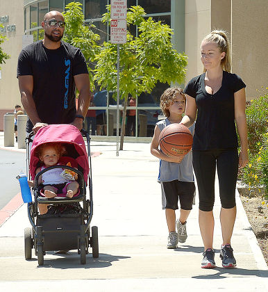 Kendra Wilkinson and family out and about, Calabasas, Los Angeles, America - 20 Jun 2015