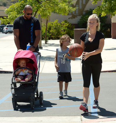Kendra Wilkinson and family out and about, Calabasas, Los Angeles, America - 20 Jun 2015